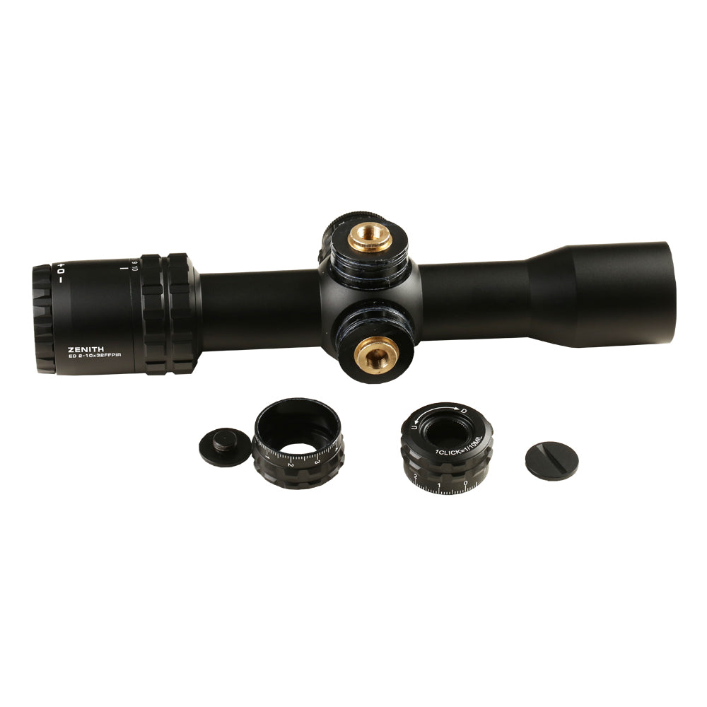 Lunette de visée KECK ZENITH 2-10×32 SFP lumineux – tube 30 mm