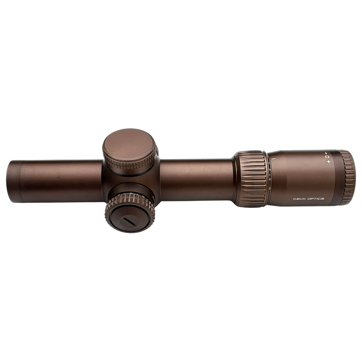 Lunette de visée KECK ZENITH ED 1-10×24 FFP lumineux – tube 34 mm