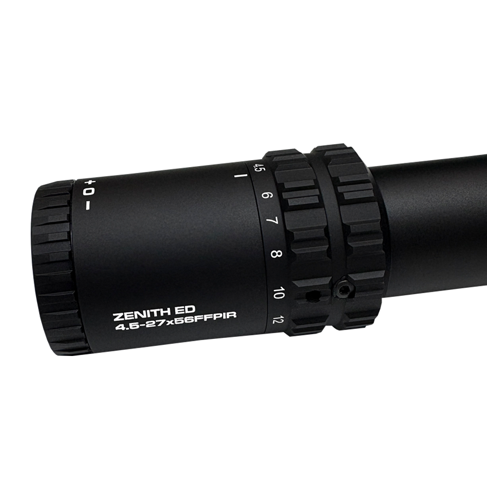 Lunette de visée KECK ZENITH ED 4,5-27×56 FFP lumineux – tube 34 mm