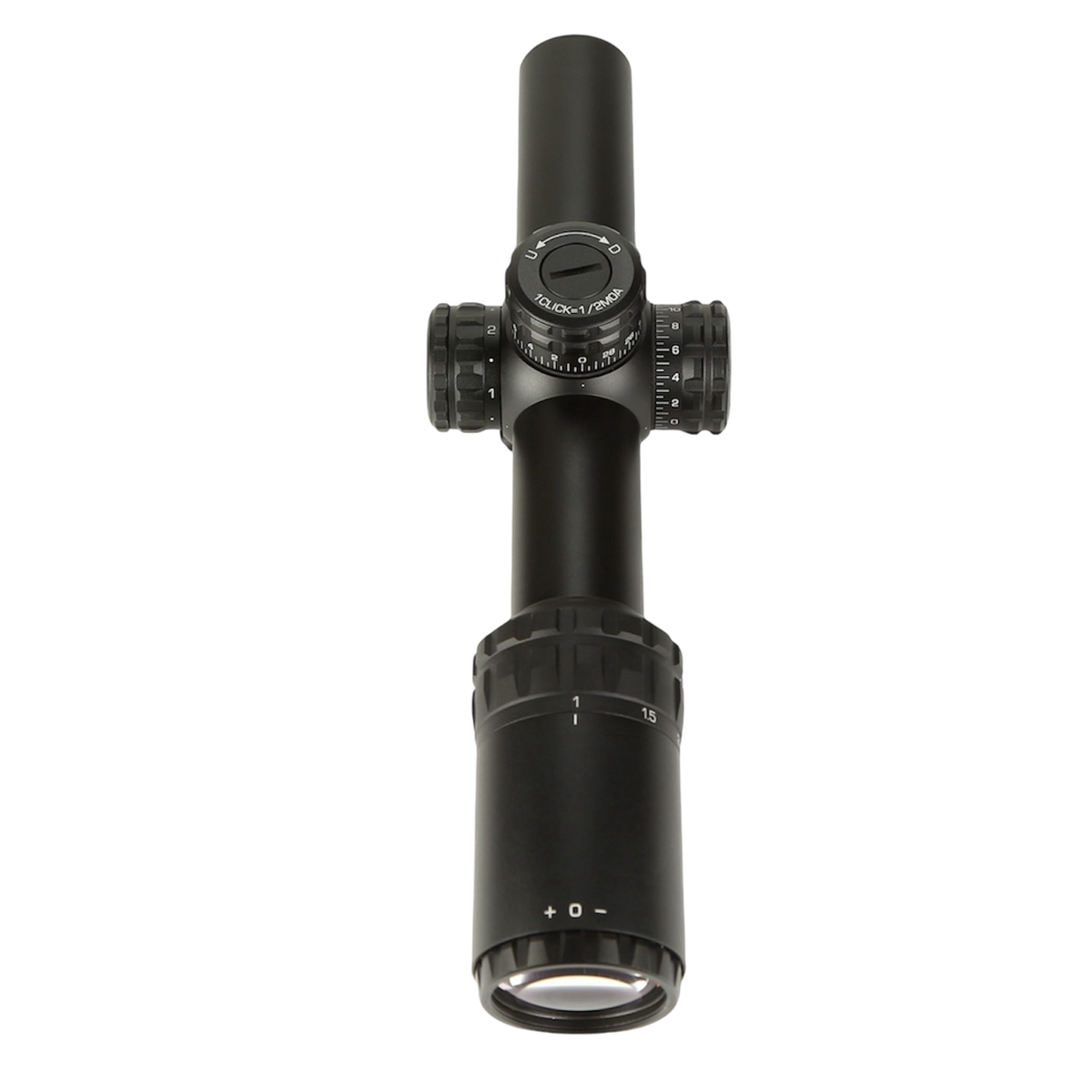 Lunette de visée KECK PRECISION ED 1-6×24 SFP lumineux – tube 30 mm