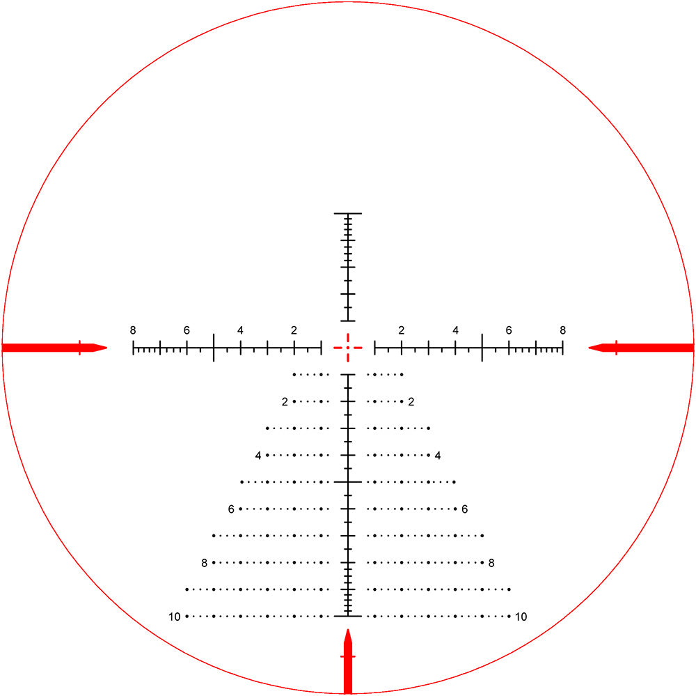 Lunette de visée KECK PRECISION 5-30×56 FFP non lumineux – tube 34 mm