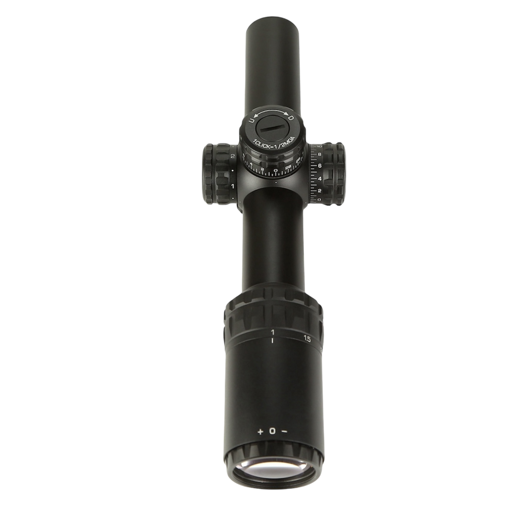 Lunette de visée KECK PRECISION 1-8×24 FFP lumineux – tube 30 mm