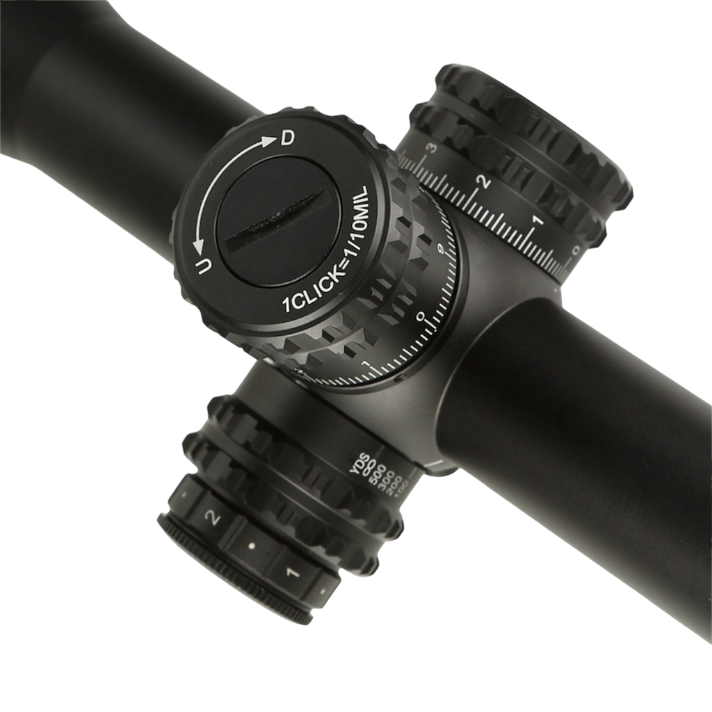 Lunette de visée KECK PRECISION 2-12×50 SFP lumineux – tube 30 mm