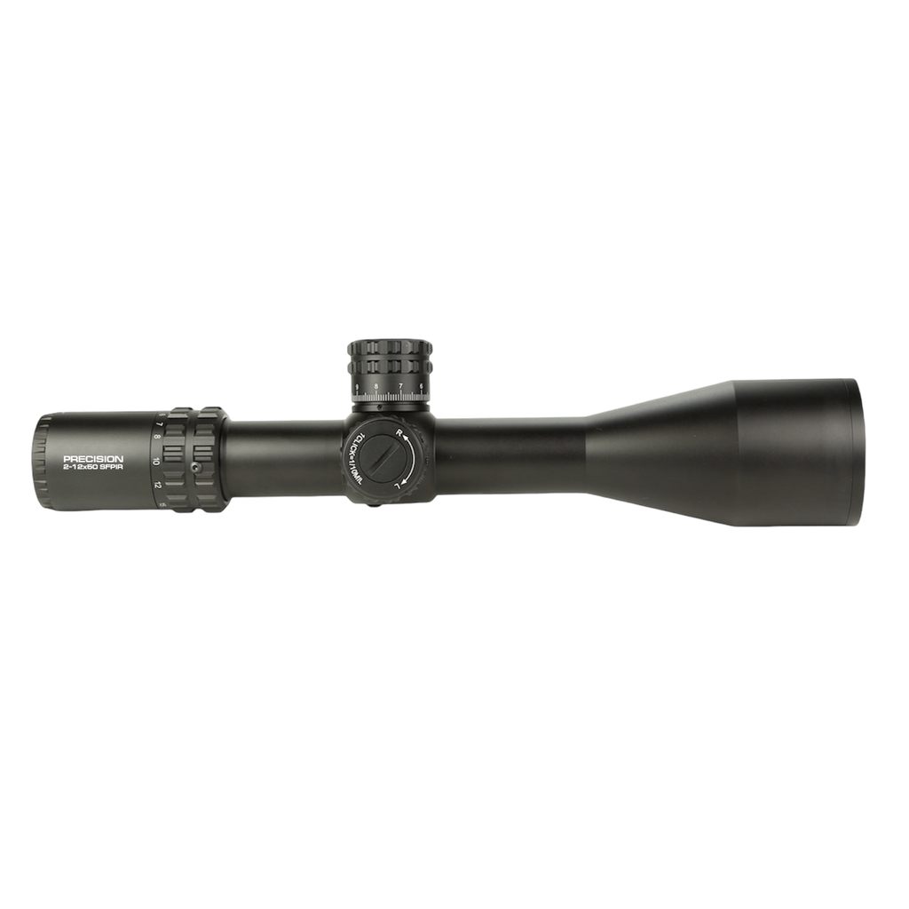 Lunette de visée KECK PRECISION 2-12×50 SFP lumineux – tube 30 mm