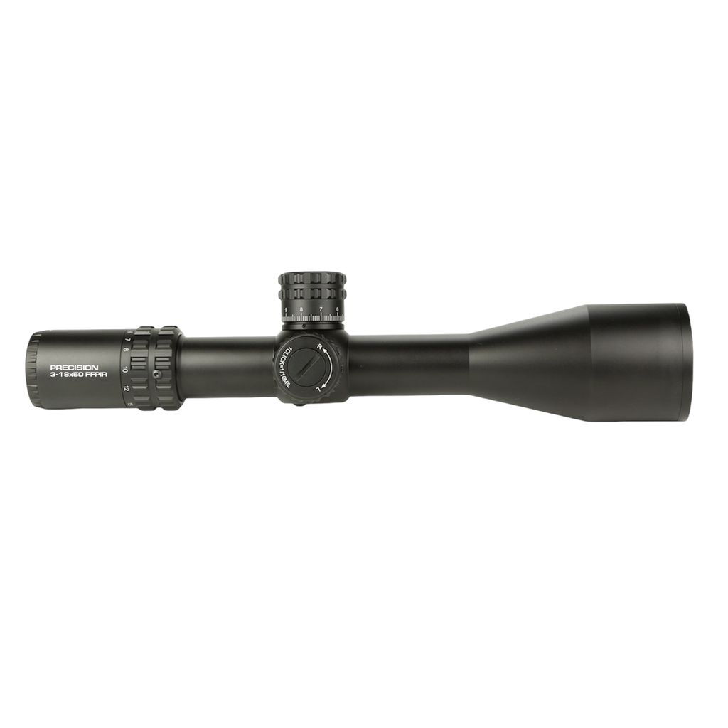 Lunette de visée KECK PRECISION 3-18×50 FFP lumineux – tube 30 mm