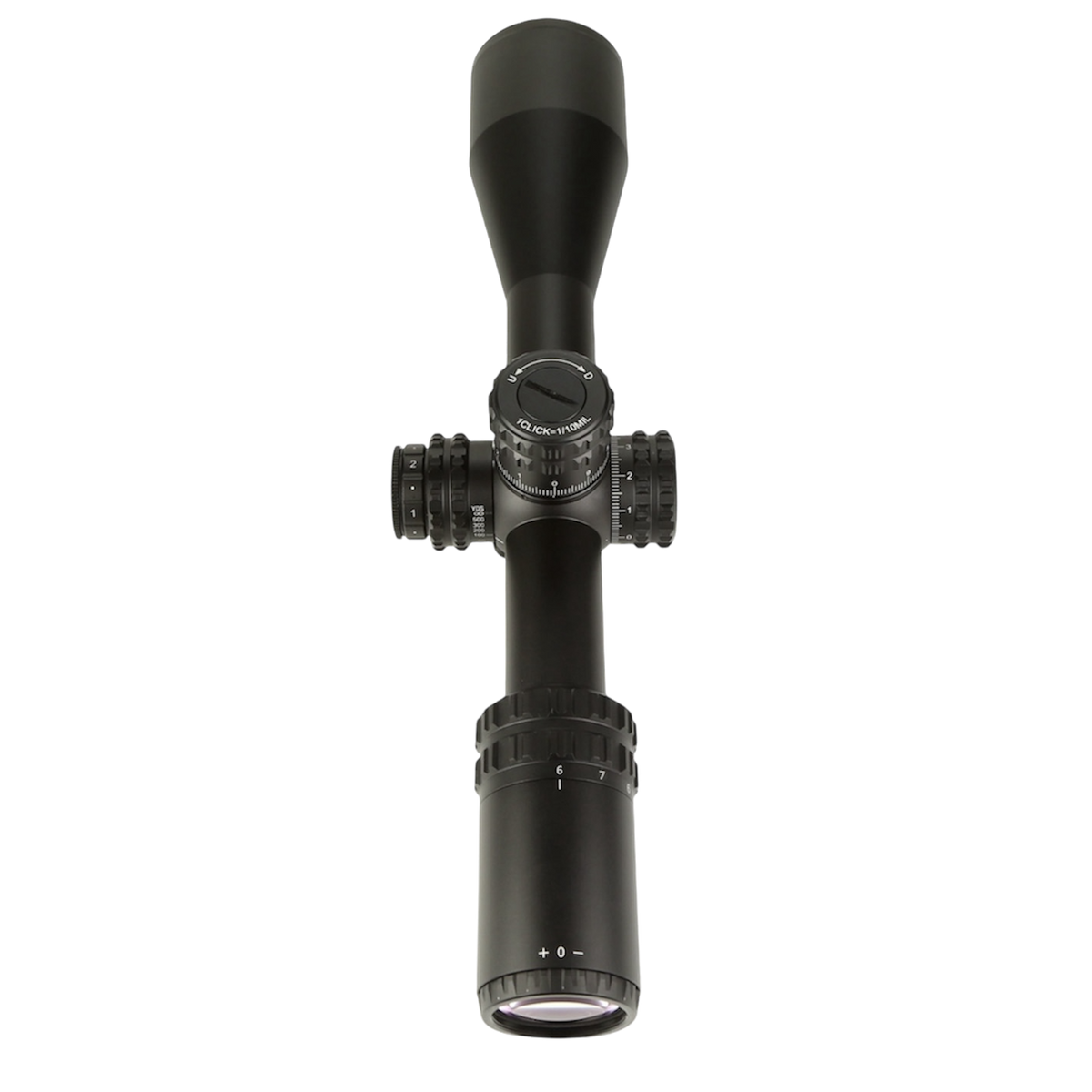 Lunette de visée KECK PRECISION HD 6-24×50 SFP non lumineux – tube 30 mm