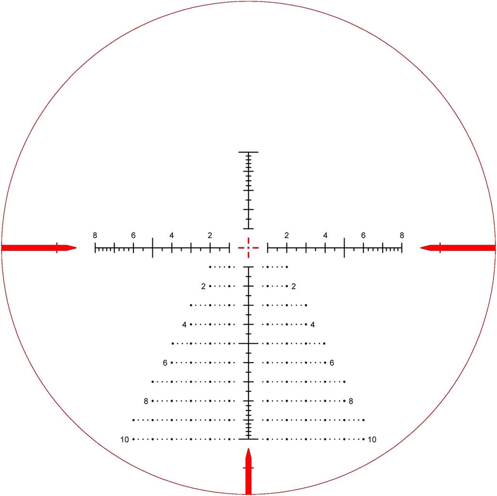 Lunette de visée KECK PRECISION HD 6-36×56 SFP lumineux – tube 34 mm