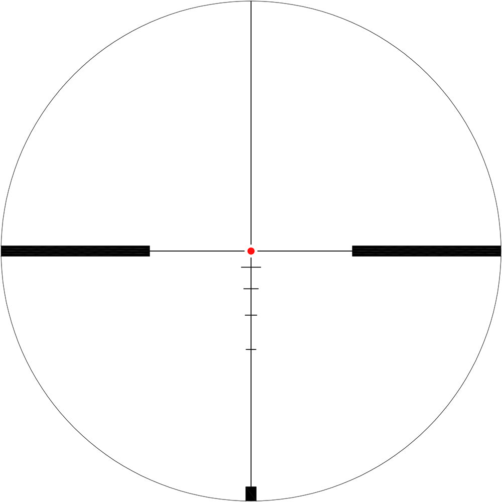 Lunette de visée KECK PRECISION ED 1-6×24 SFP lumineux – tube 30 mm
